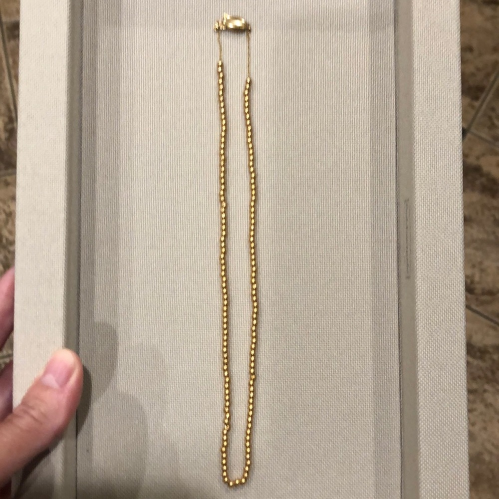 COPY - Gold ball necklace